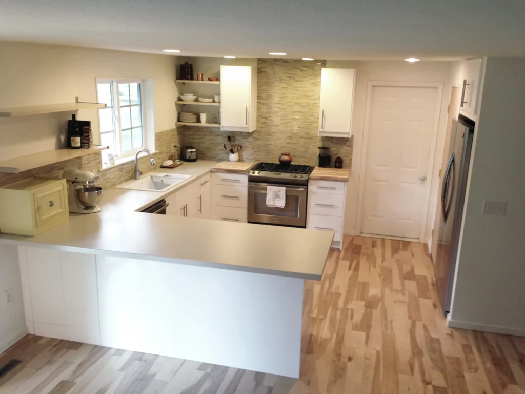 After image of a completed kitchen renovation by Builders Wanaka in Wanaka.
