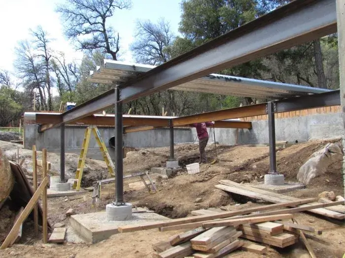 Steel deck structure by Builders Wanaka, showcasing expert Deck builders Wanaka craftsmanship