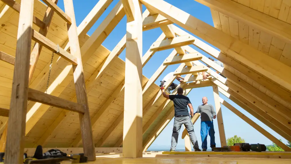 Team constructing a roof for Builders Wanaka's Renovations Wanaka project.